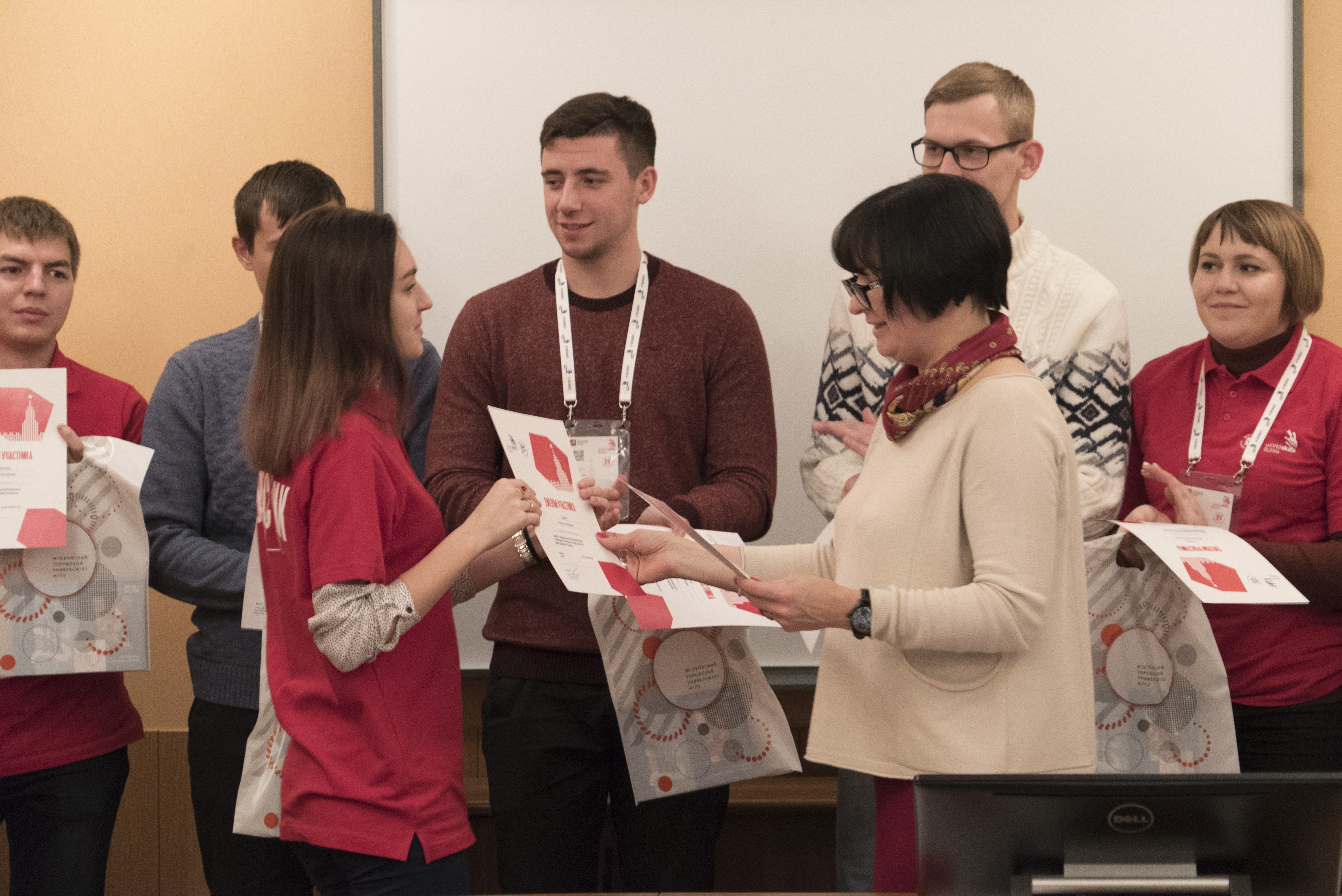 Награждение участников чемпионата WorldSkills
