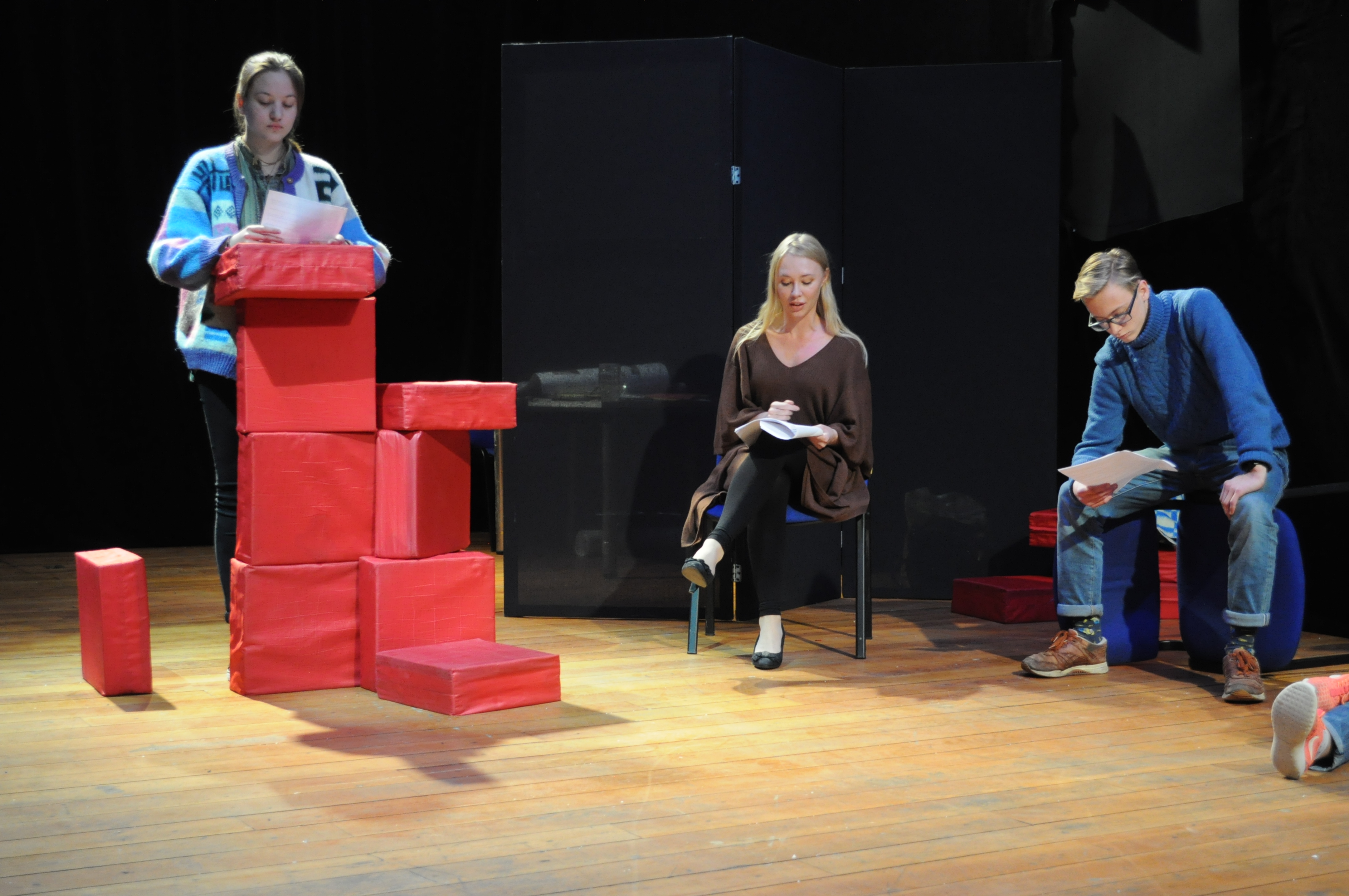 Март и Слива_этюд