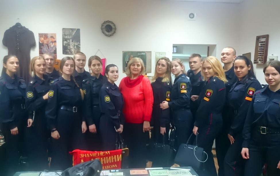 24 взвод в&nbsp;музее Московского городского