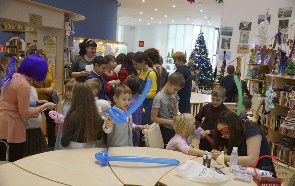 Рождественский праздник в Московской областной государственной детской библиотеке
