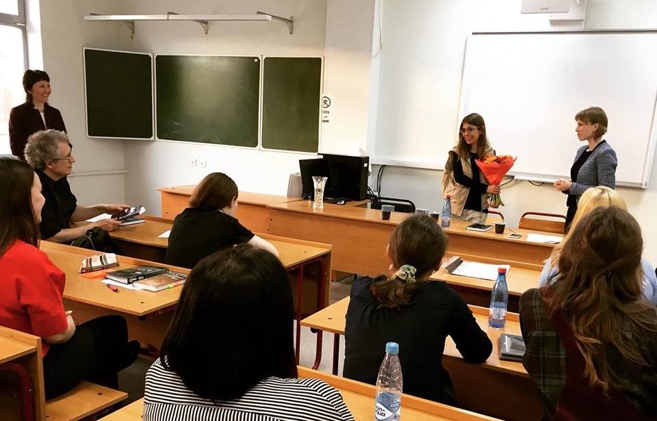 Встреча с&nbsp;Александрой Николаенко