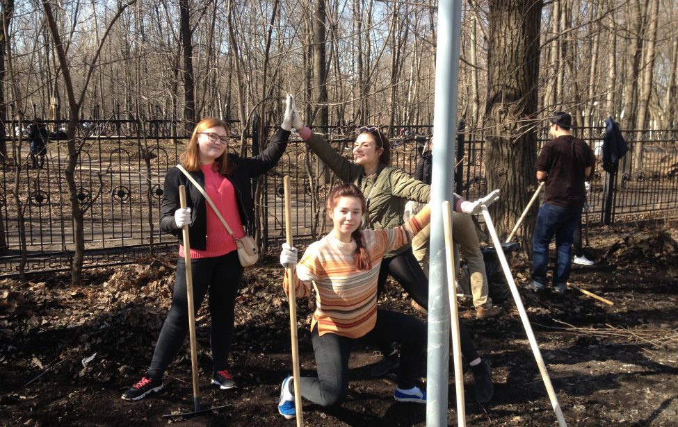 Студенты ИПССО на&nbsp;субботнике