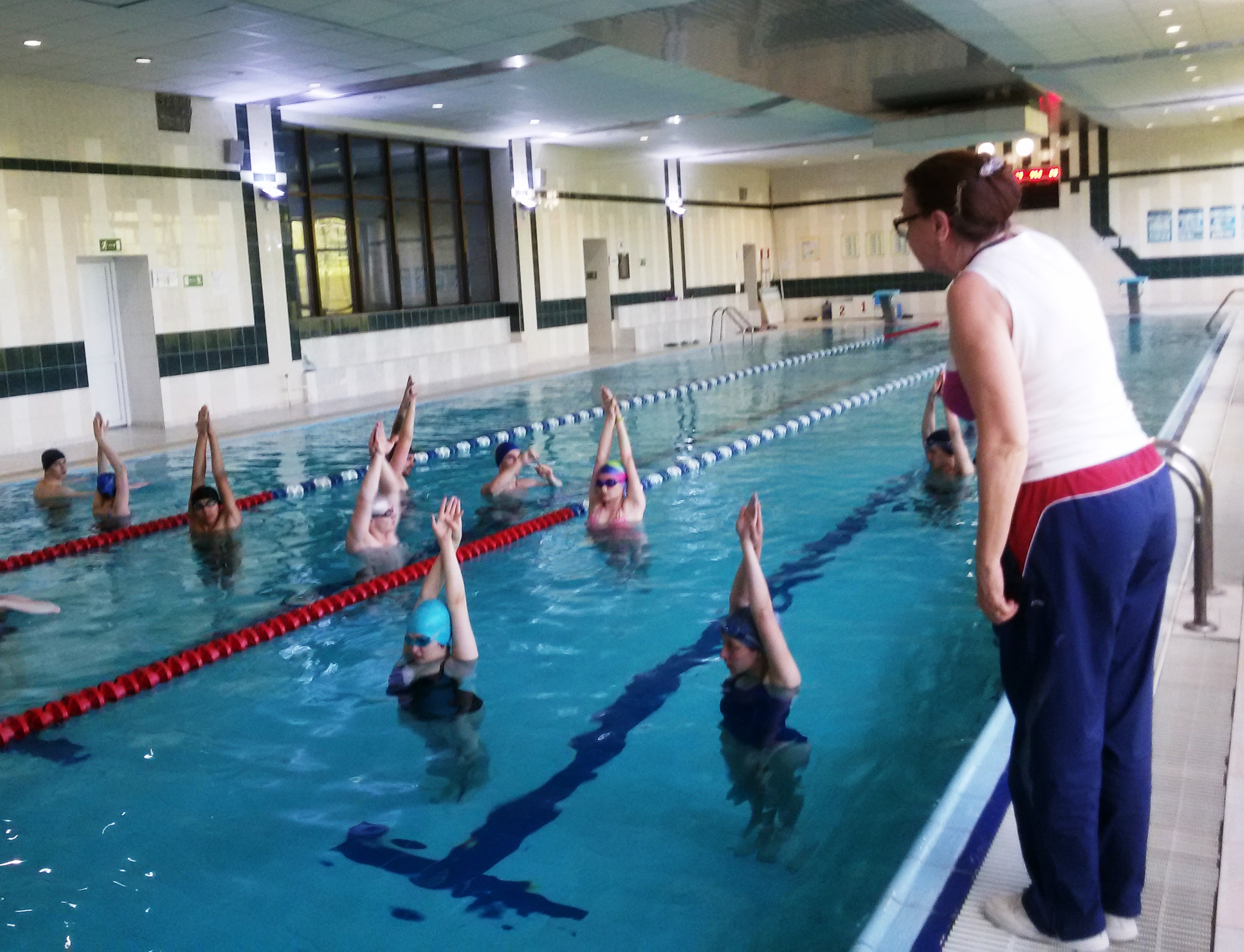 Мастер-класс в Школе водных видов спорта