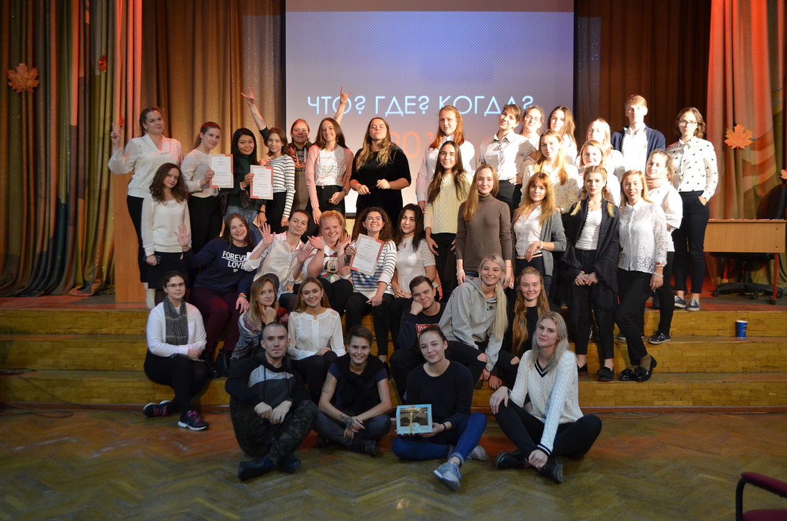 Итоги интеллектуальной игры ЧТО? ГДЕ? КОГДА?