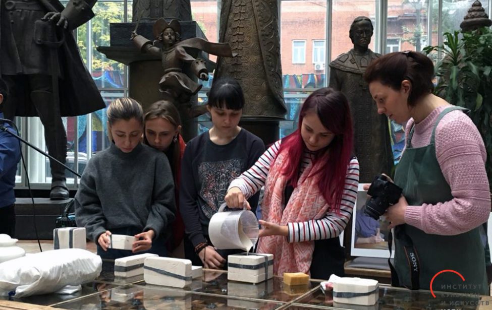 Студенты ИКИ на мастер-классах в Академии художеств