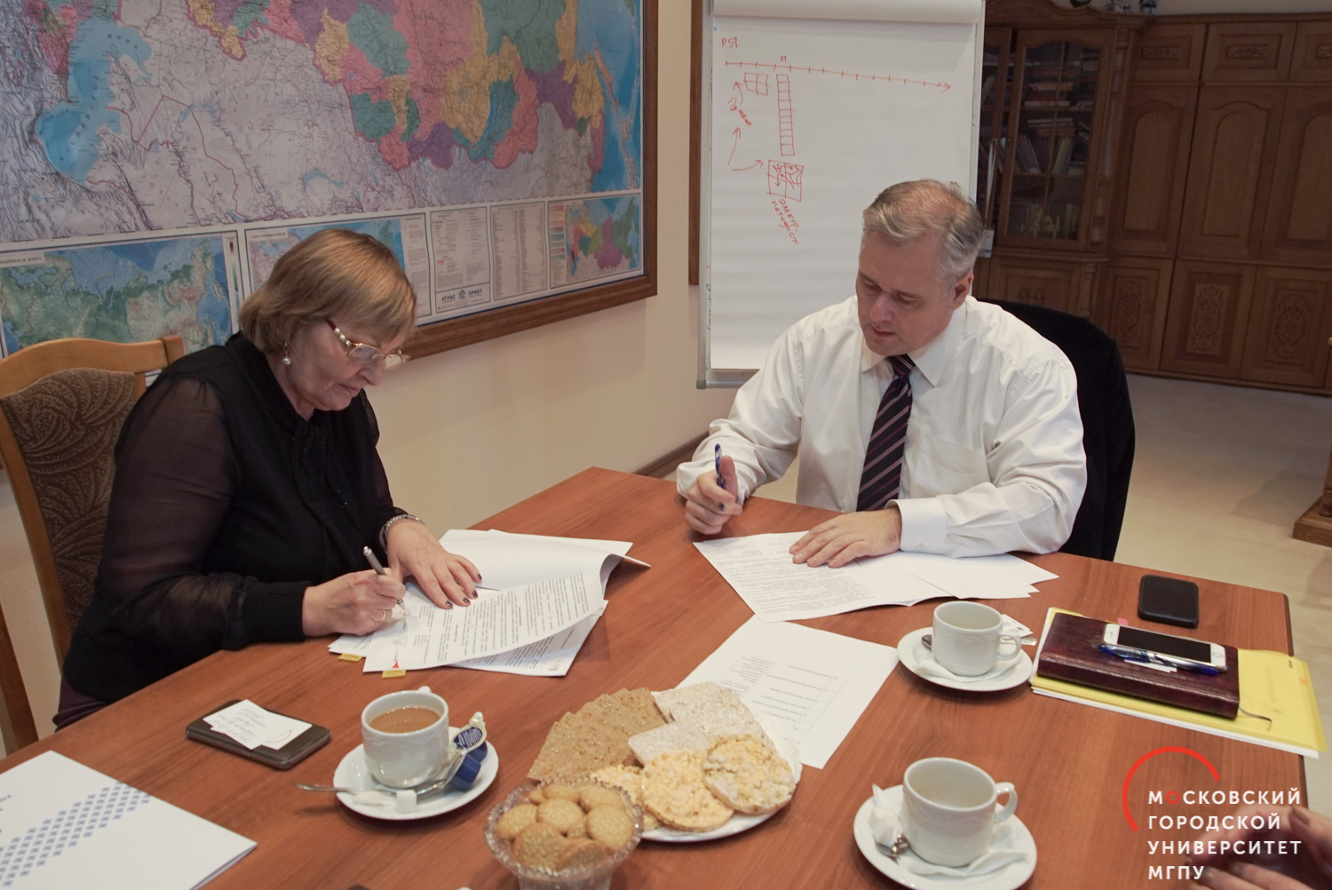 МГПУ и ЮГУ подписали договор о сотрудничестве