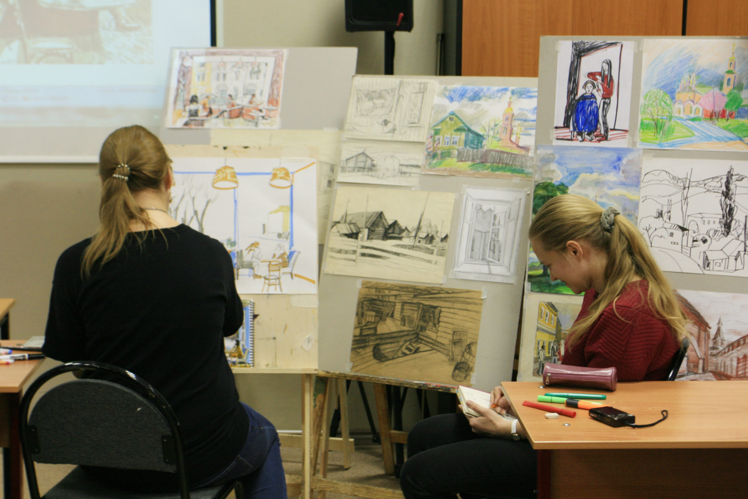 15скетчинг с Натальей Зинченко