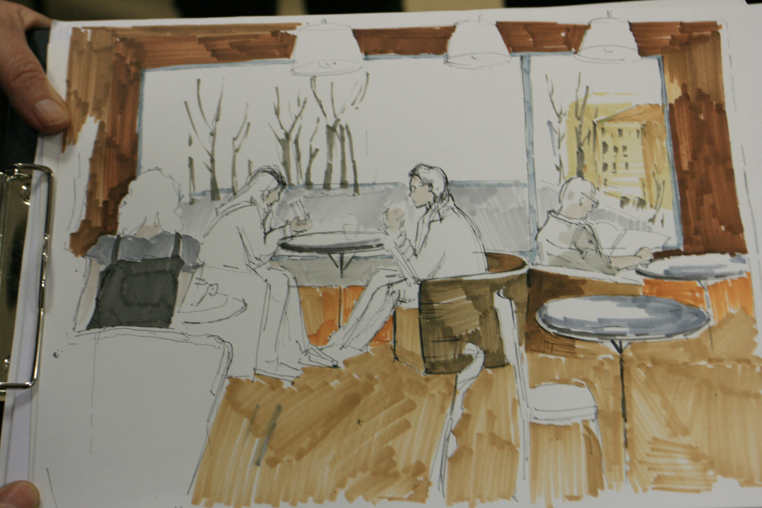 35скетчинг с Натальей Зинченко