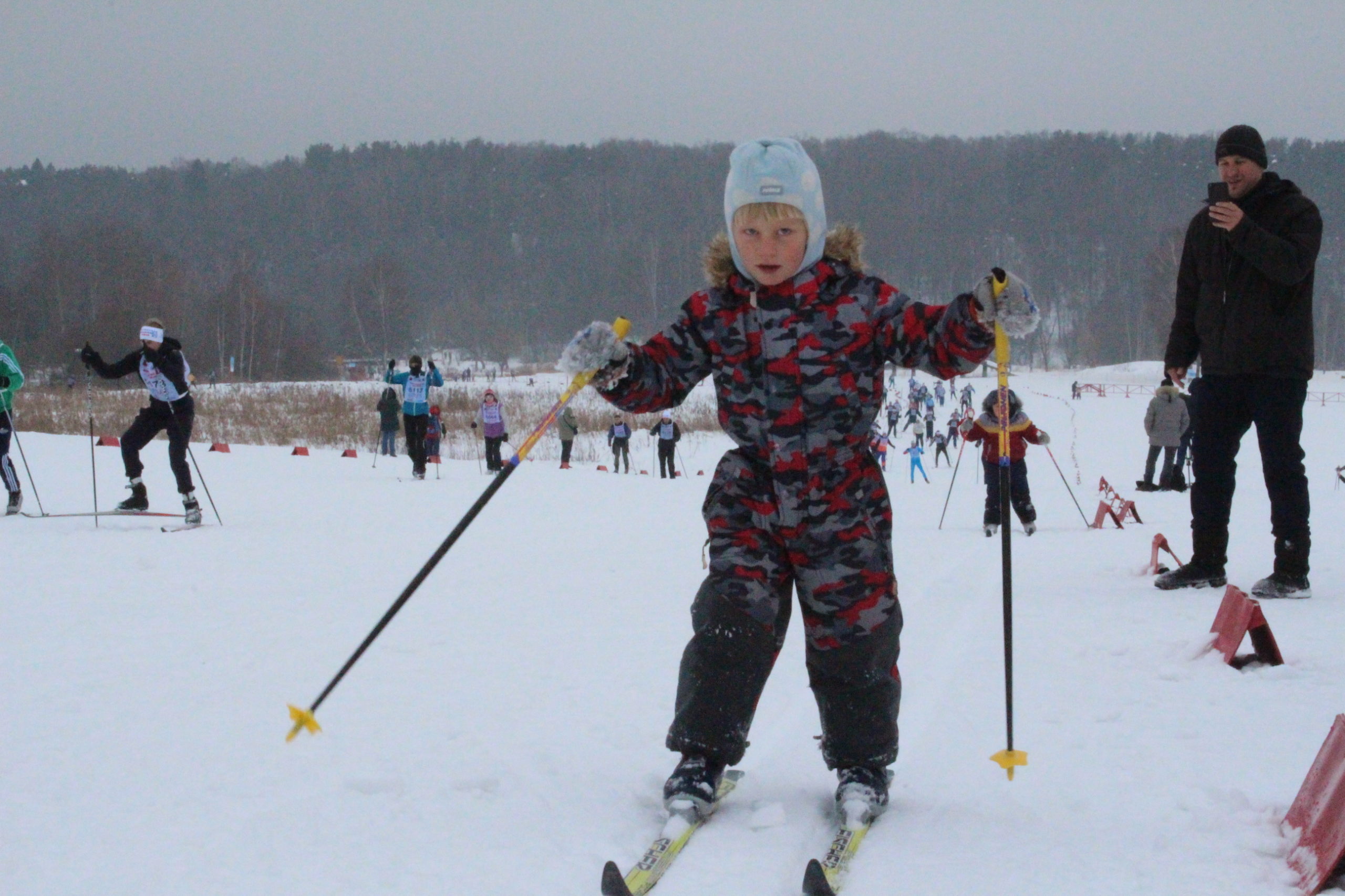 Фоторепортаж «Московская лыжня — 2019»