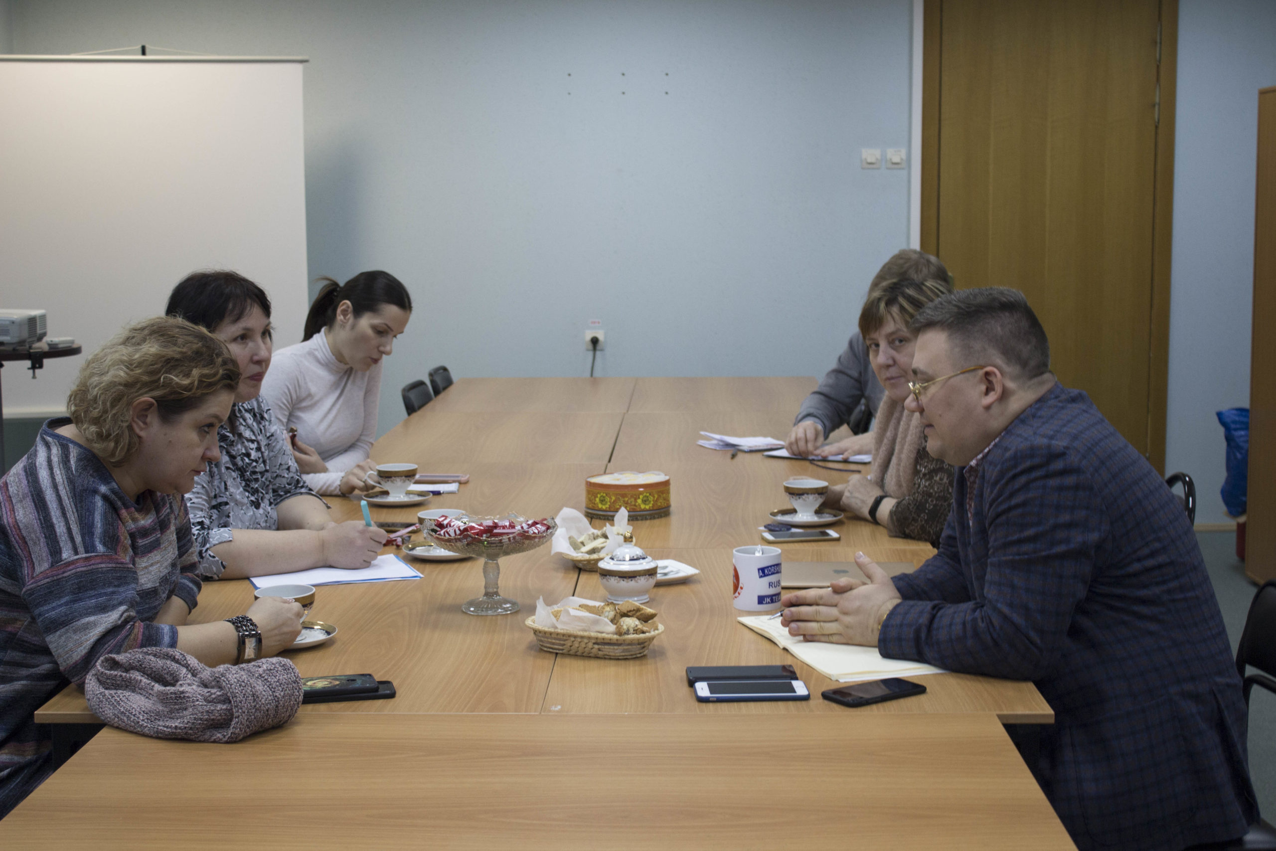 Рабочая встреча с делегацией района Ивановское