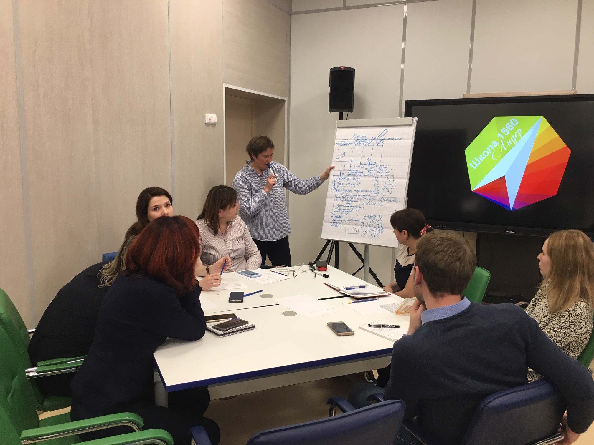 Состоялся проблемно-проектный семинар на&nbsp;базе Школы №&thinsp;1560