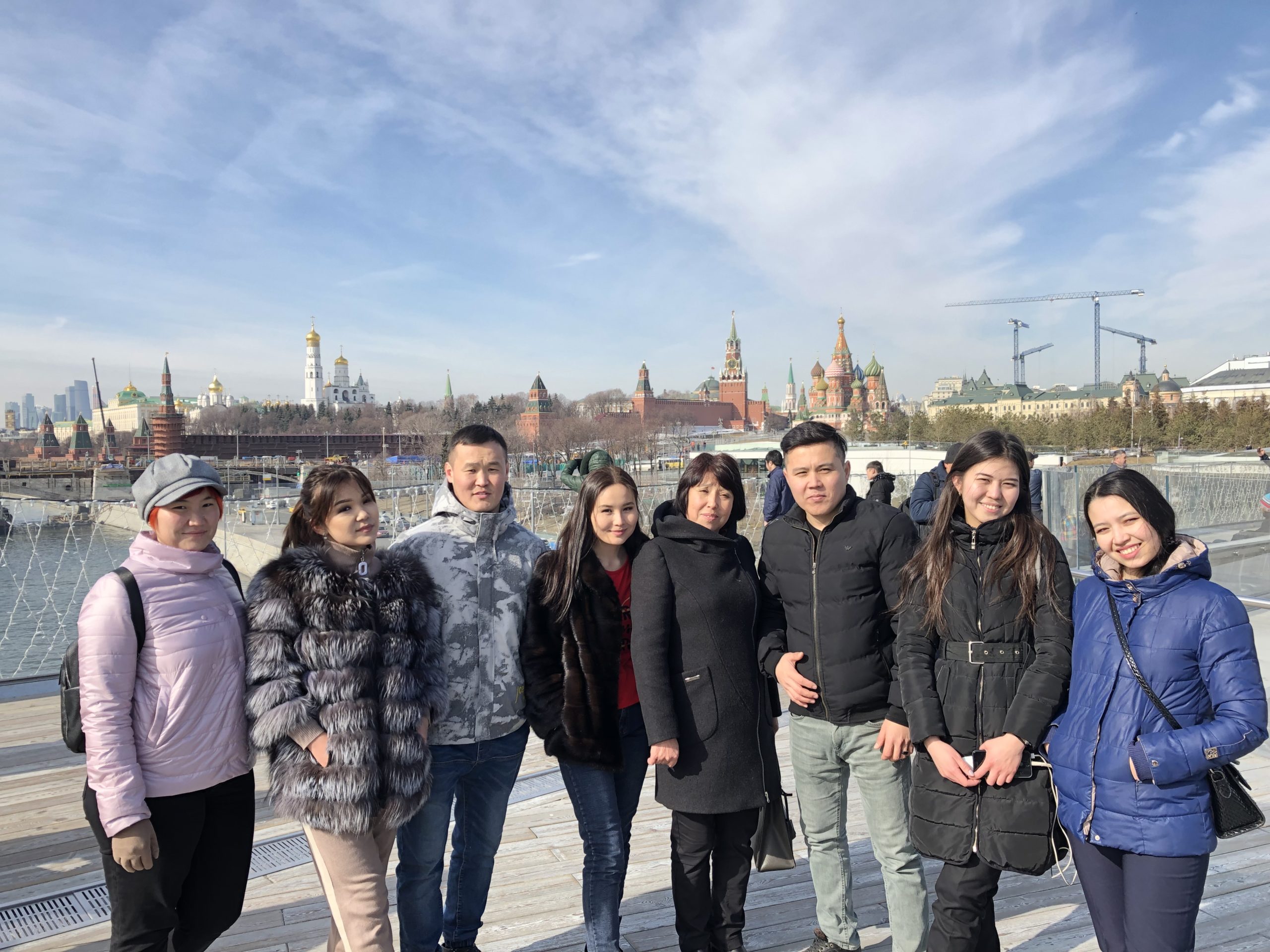 Магистранты из Казахстана посетили исторический центр Москвы