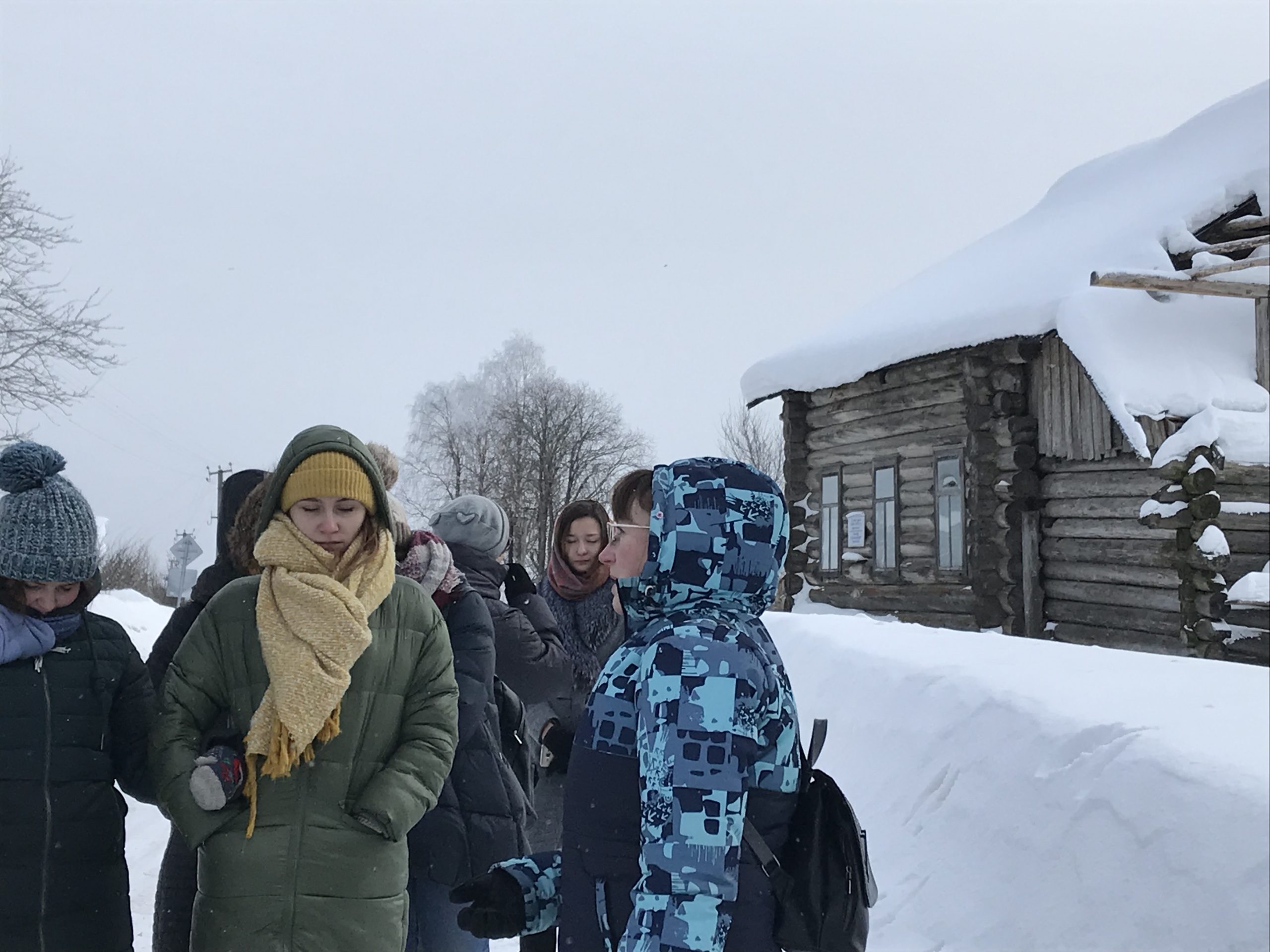 Студенты на Севере