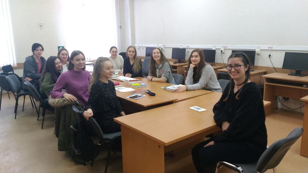 Встреча студентов ИИЯ со&nbsp;стажером из&nbsp;Сорбонны