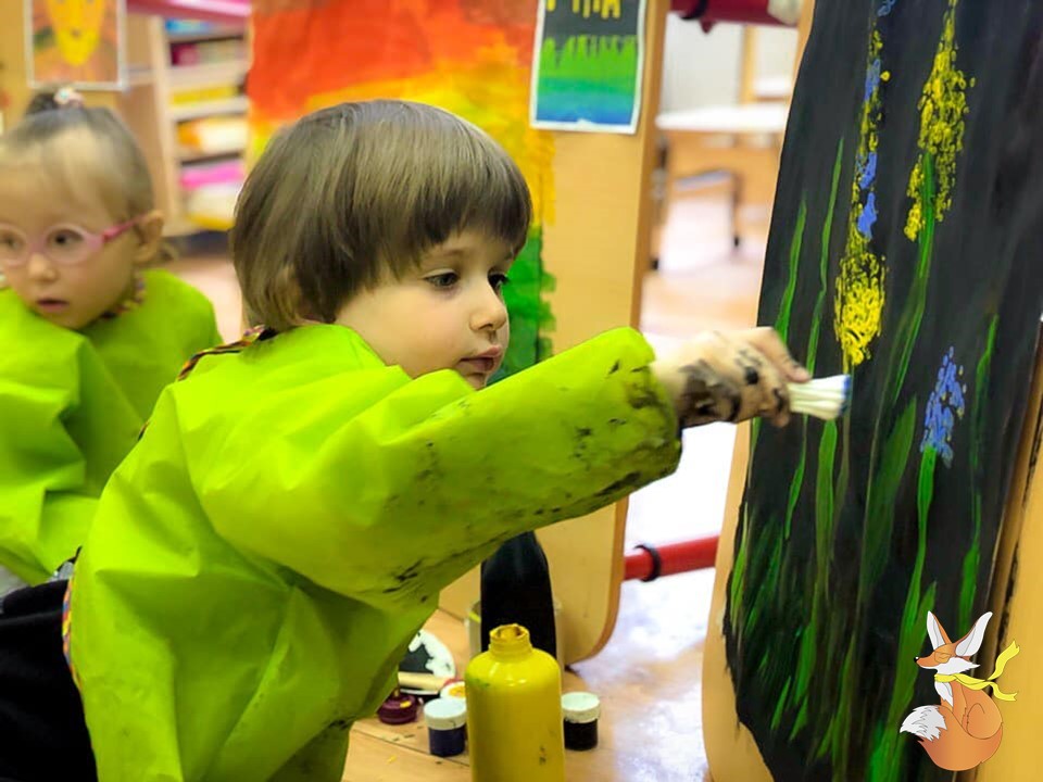 Юные художники в&nbsp;Маленьком Лисе