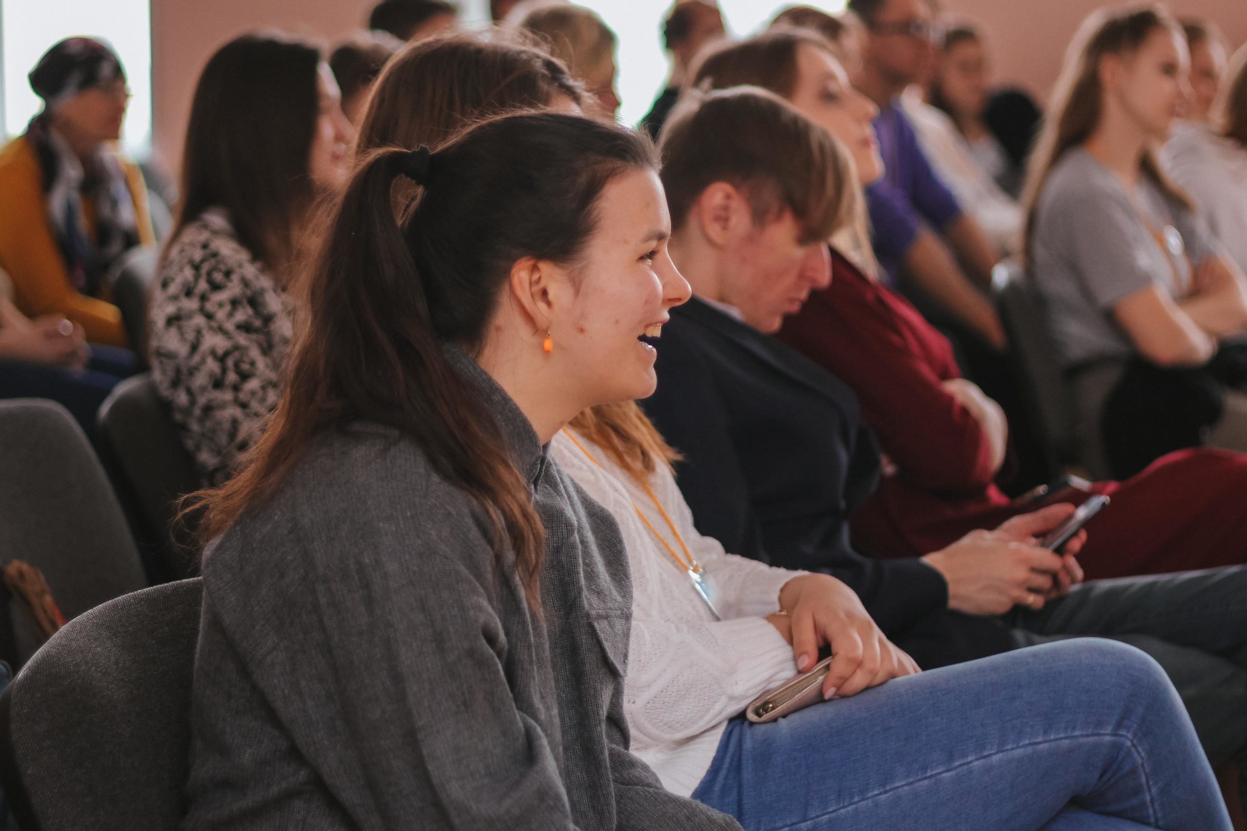 Участники Слёта Детских советов на&nbsp;актёрском семинаре в&nbsp;ИКИ