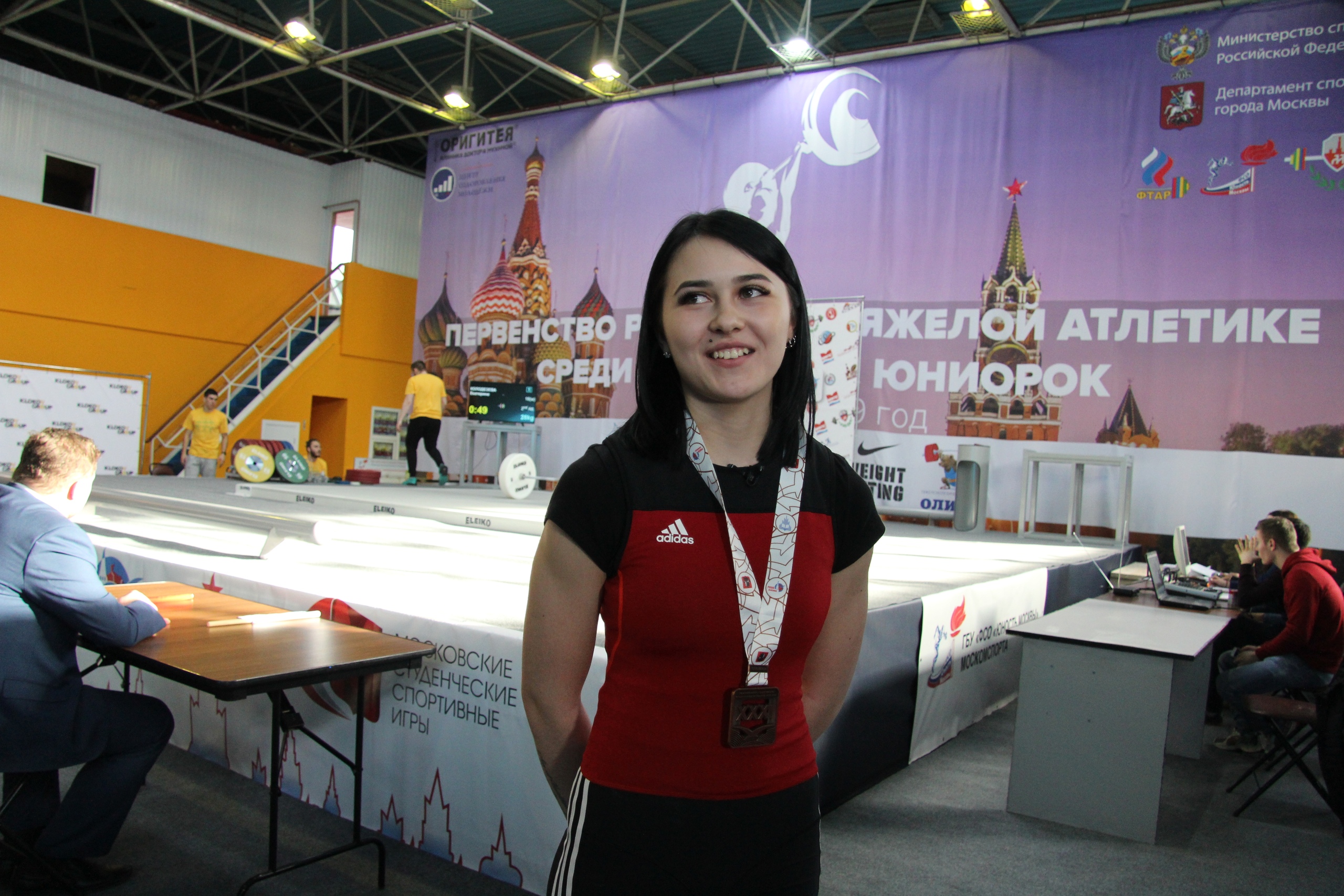 Очередной успех в&nbsp;тяжелой атлетике