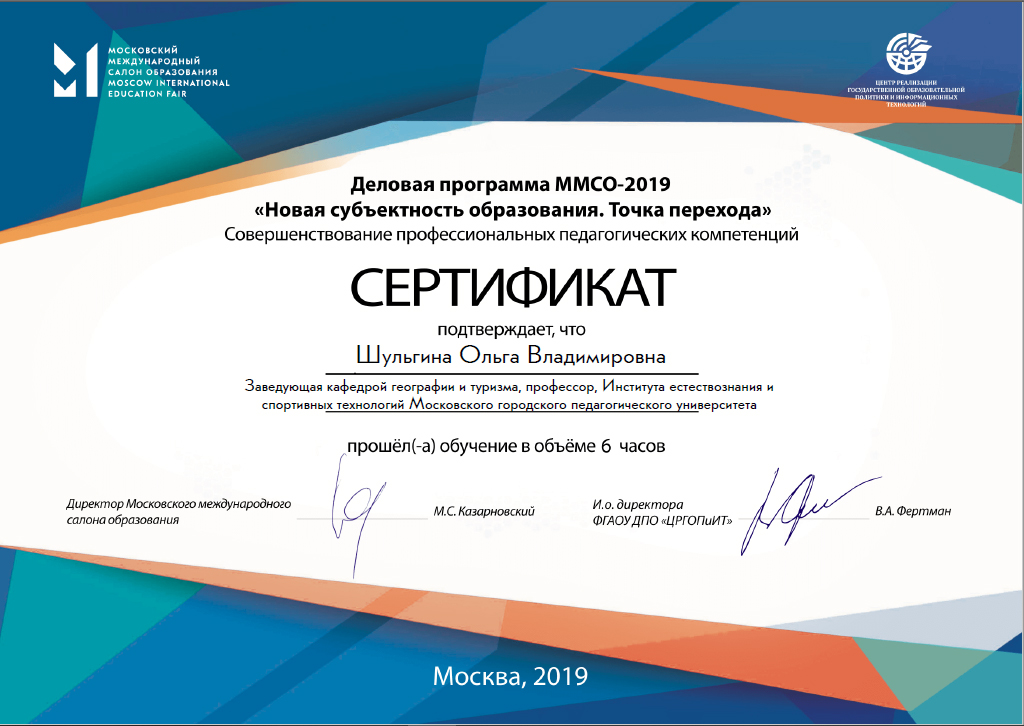 Сертификат ММСО_ШульгинаОВ