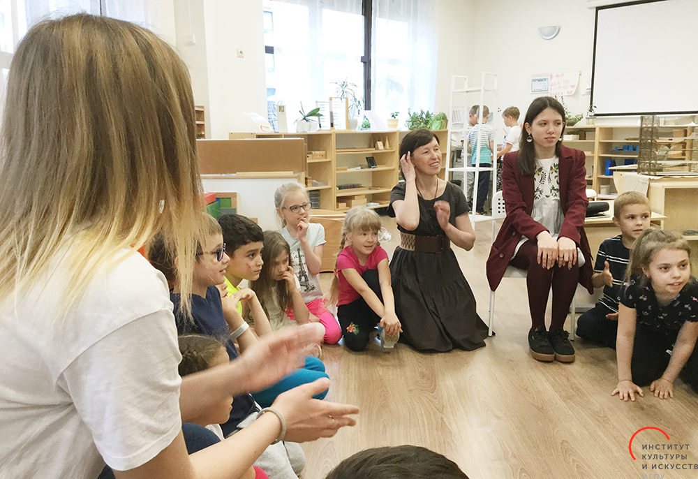 Первокурсники ИКИ МГПУ в Монтессори-школе GRATA