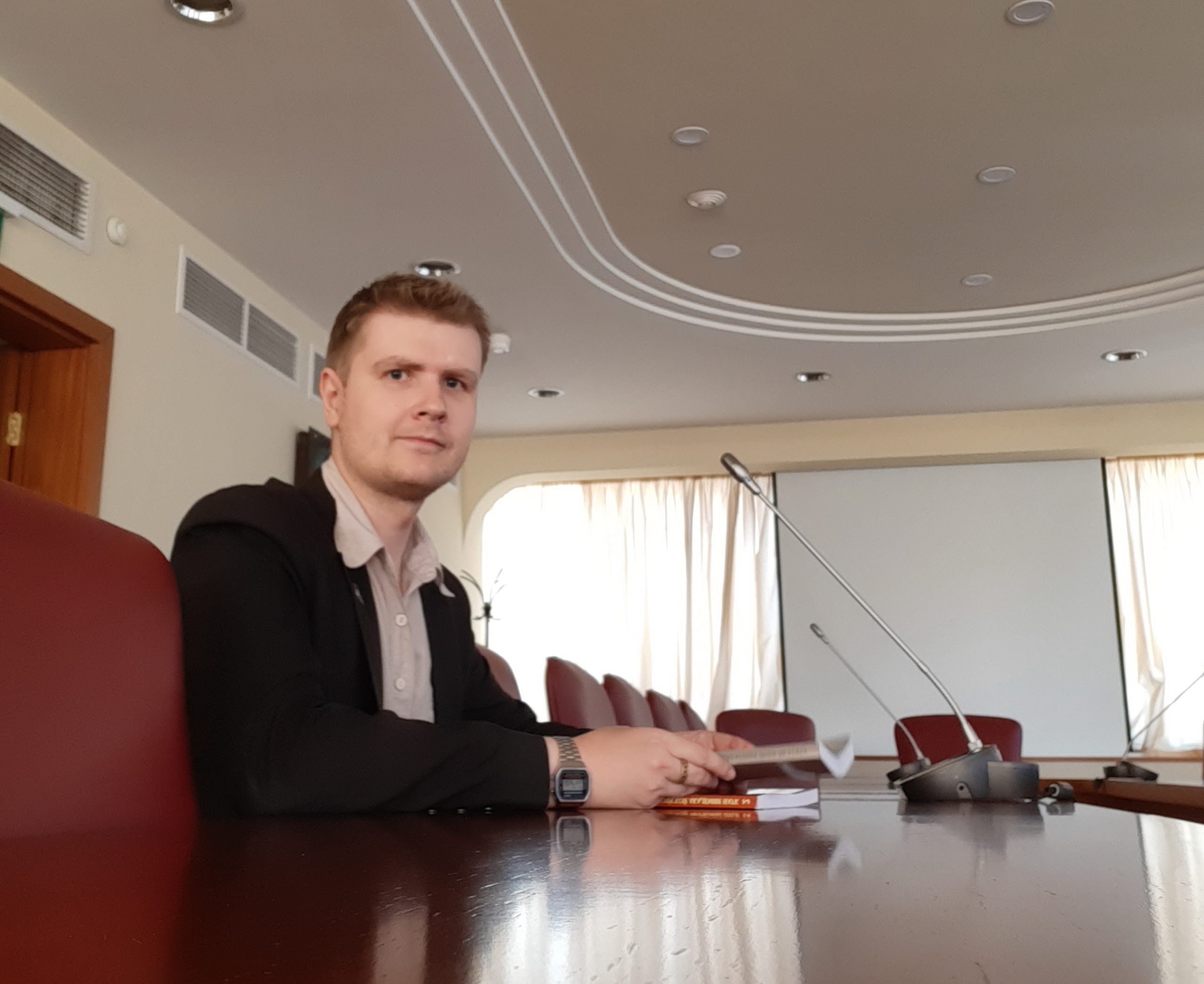 Дмитрий Самусенко на презентации доклада ЮНКТАД
