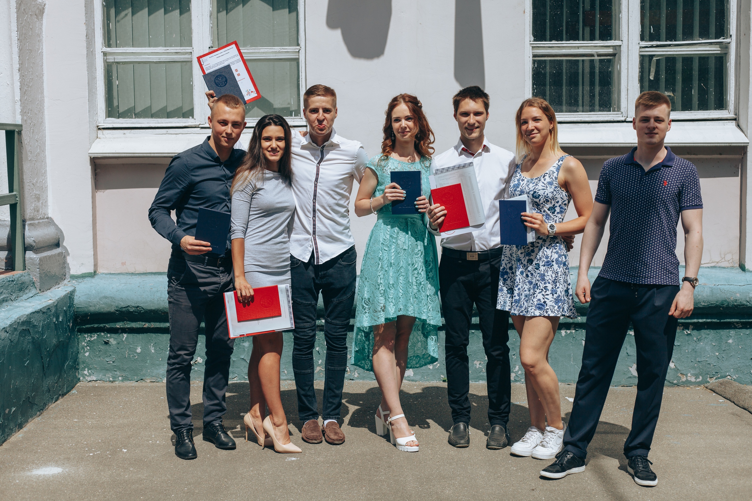 Торжественная церемония вручения дипломов