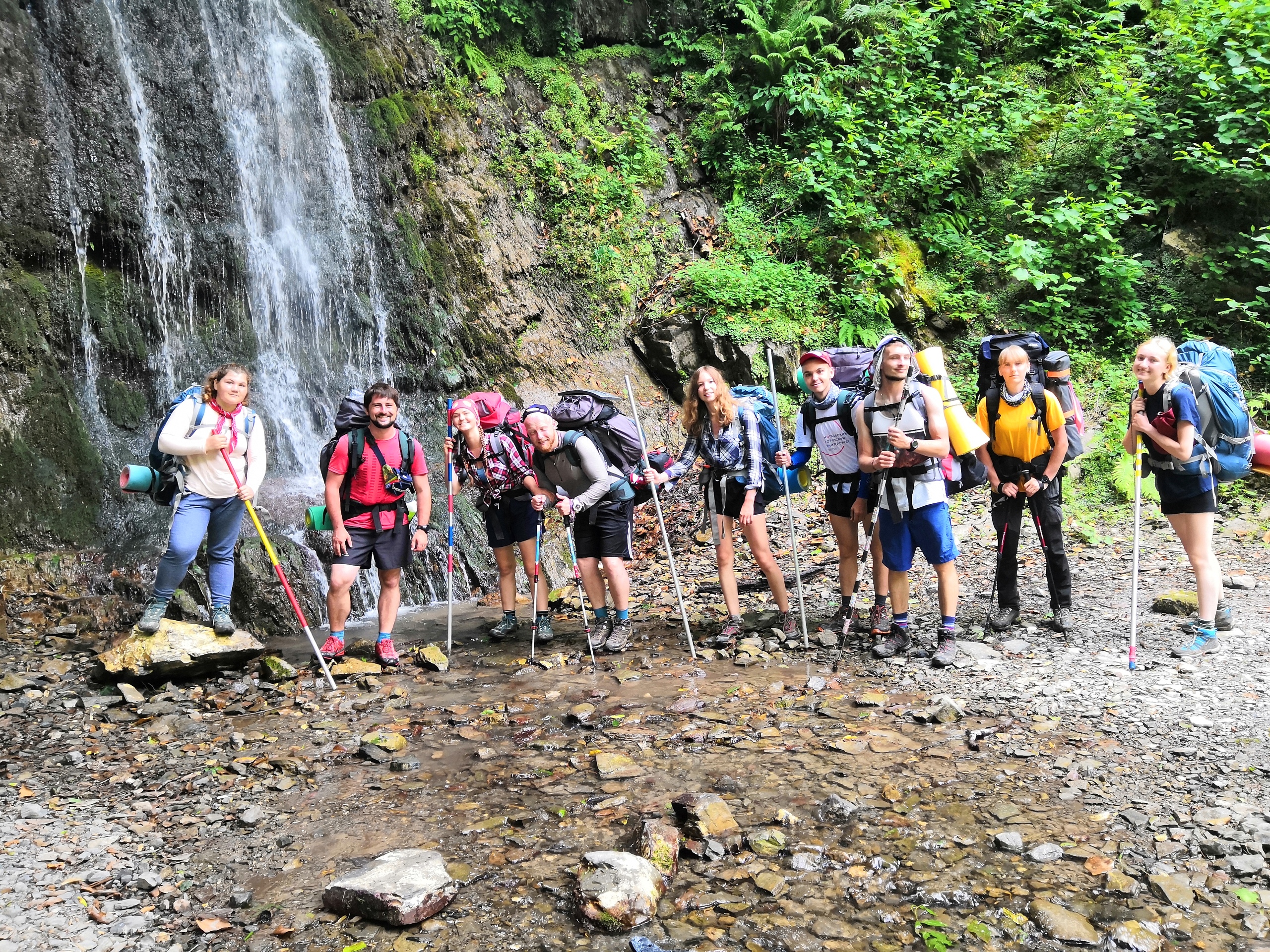 Через горы к морю. Поход студентов МГПУ