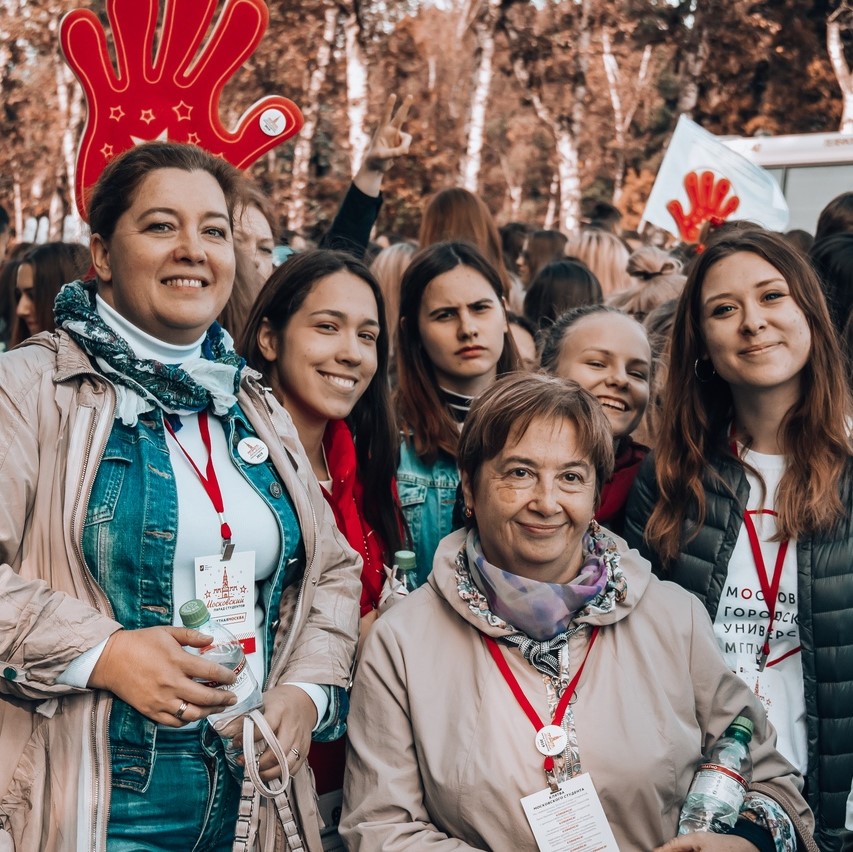 Московский парад студентов
