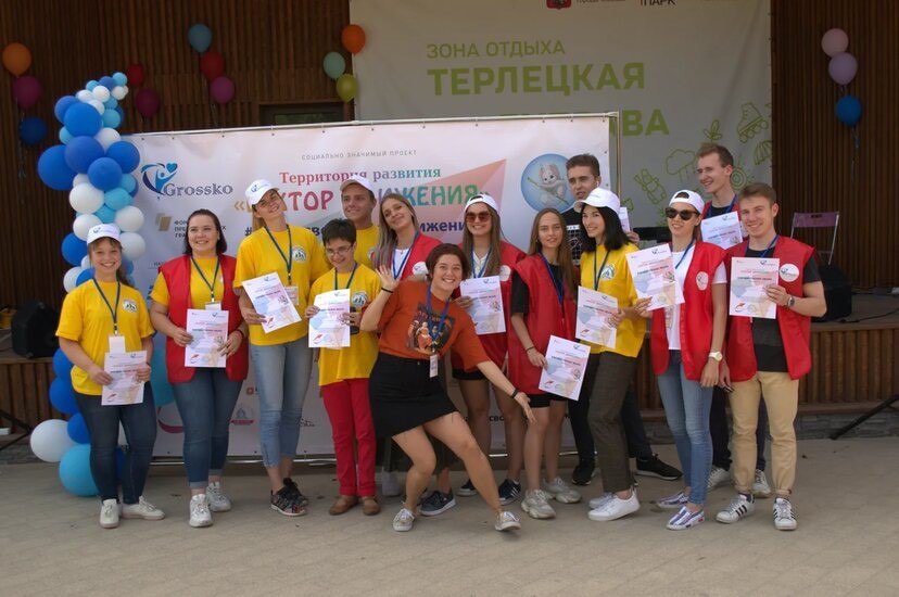 Волонтеры ИЕСТ на инклюзивном веломарафоне