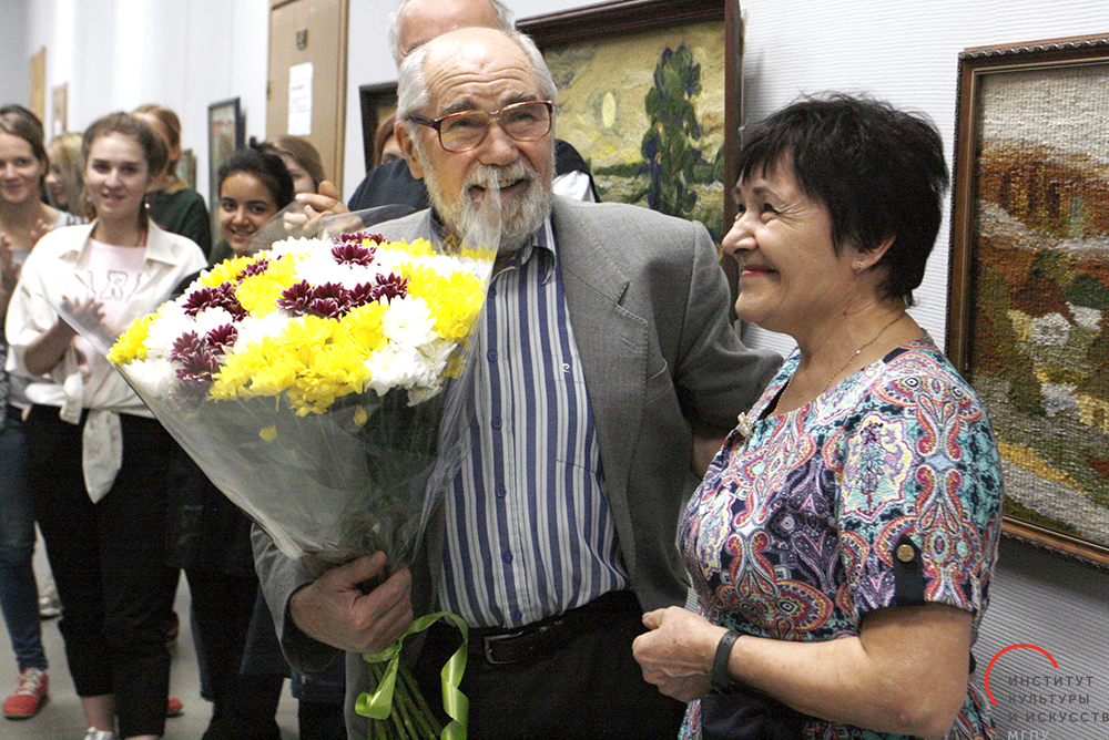 18.10.2019 Открытие юбилейной выставки профессора Людмилы Буровкиной