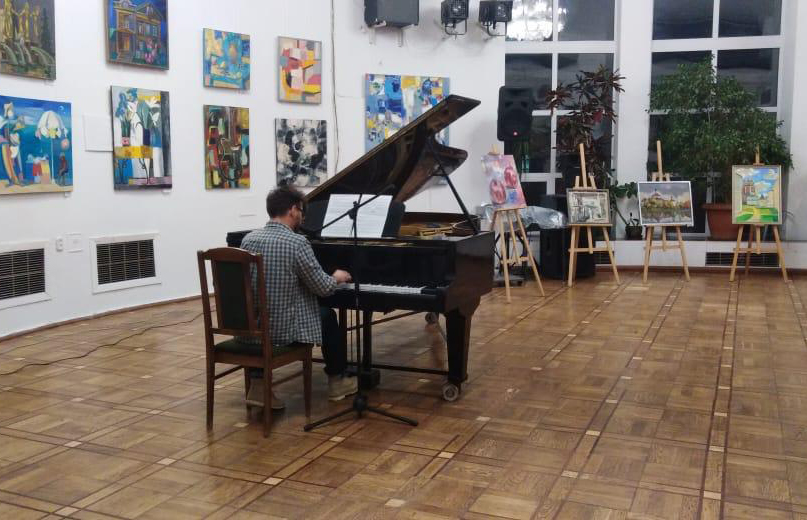 10Открытие выставки Н.Зинченко в ЦДРИ. 01.11.19 ИКИ МГПУ