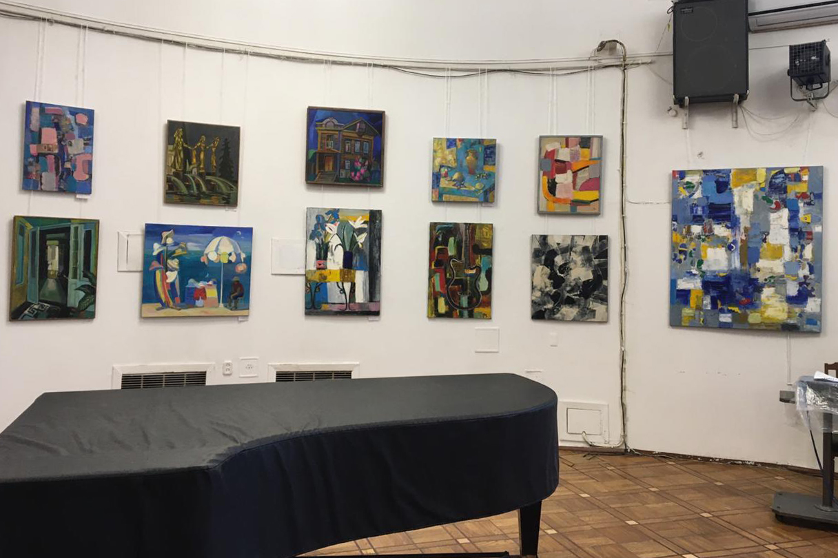 22Открытие выставки Н.Зинченко в ЦДРИ. 01.11.19 ИКИ МГПУ