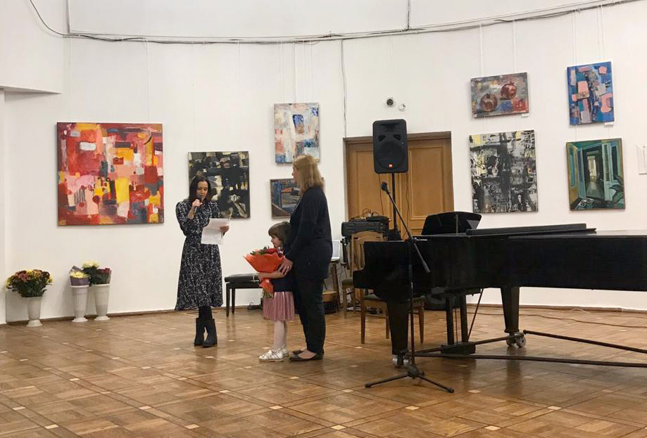 2Открытие выставки Н.Зинченко в ЦДРИ. 01.11.19 ИКИ МГПУ