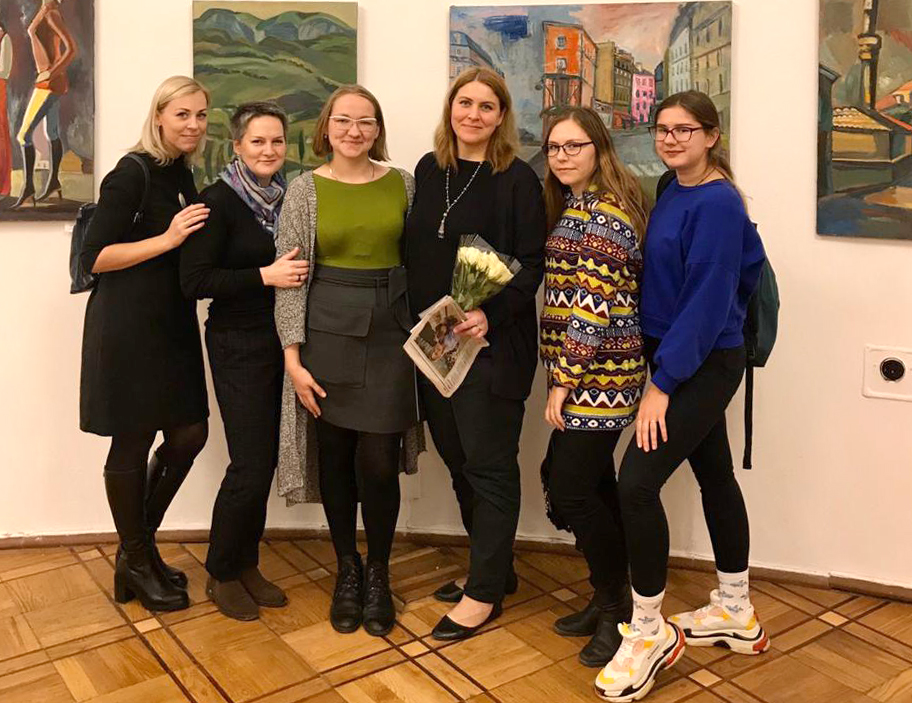 3Открытие выставки Н.Зинченко в ЦДРИ. 01.11.19 ИКИ МГПУ