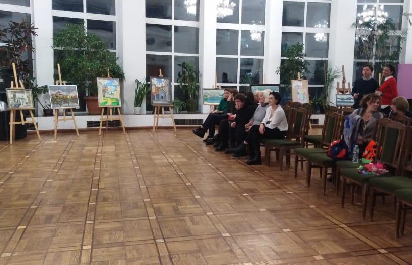 8Открытие выставки Н.Зинченко в ЦДРИ. 01.11.19 ИКИ МГПУ