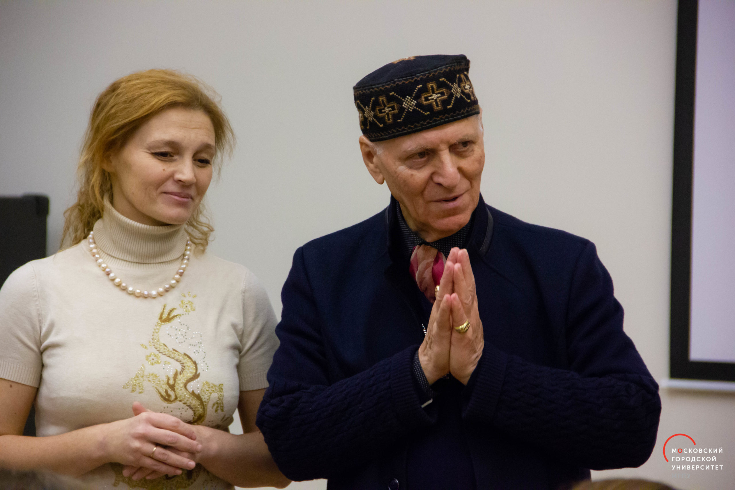 Состоялось второе занятие спецкурса Шалвы Амонашвили