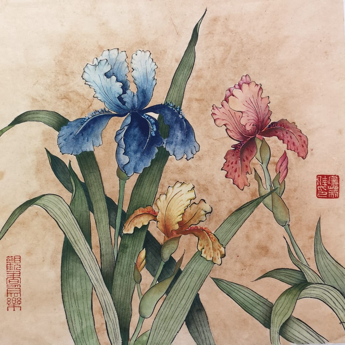 Работа художницы Ольги Алексеевой