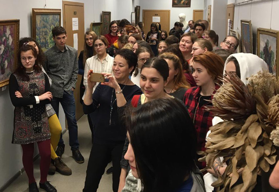 Выставка С.П. Рощина.12.12.19.ИКИ16