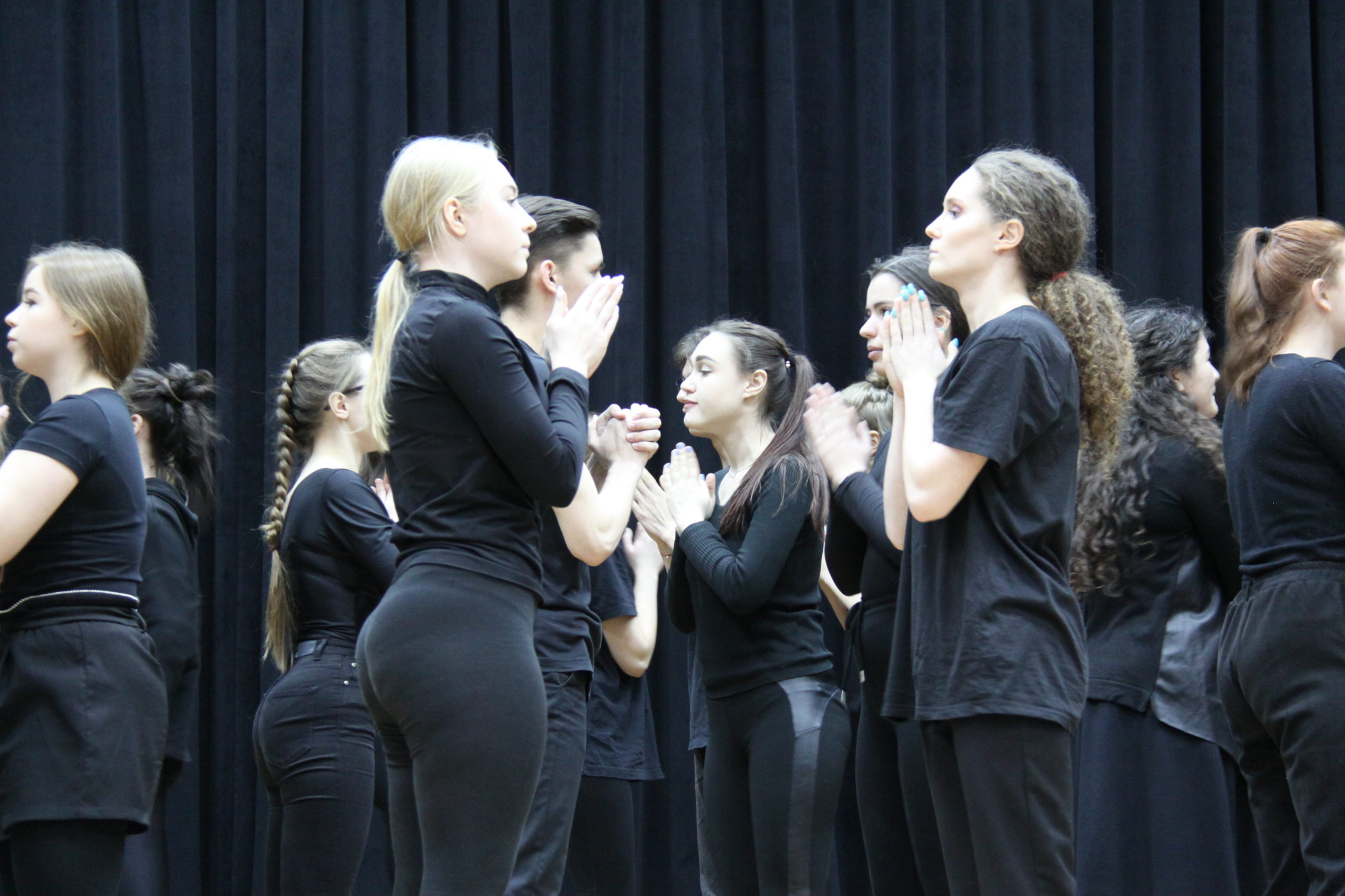 24.12.2019 #Финягинцы. Показ по&nbsp;дисциплине &laquo;Сценическая речь&raquo;