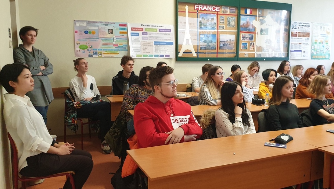 В ИИЯ состоялась лекция доцента японского университета