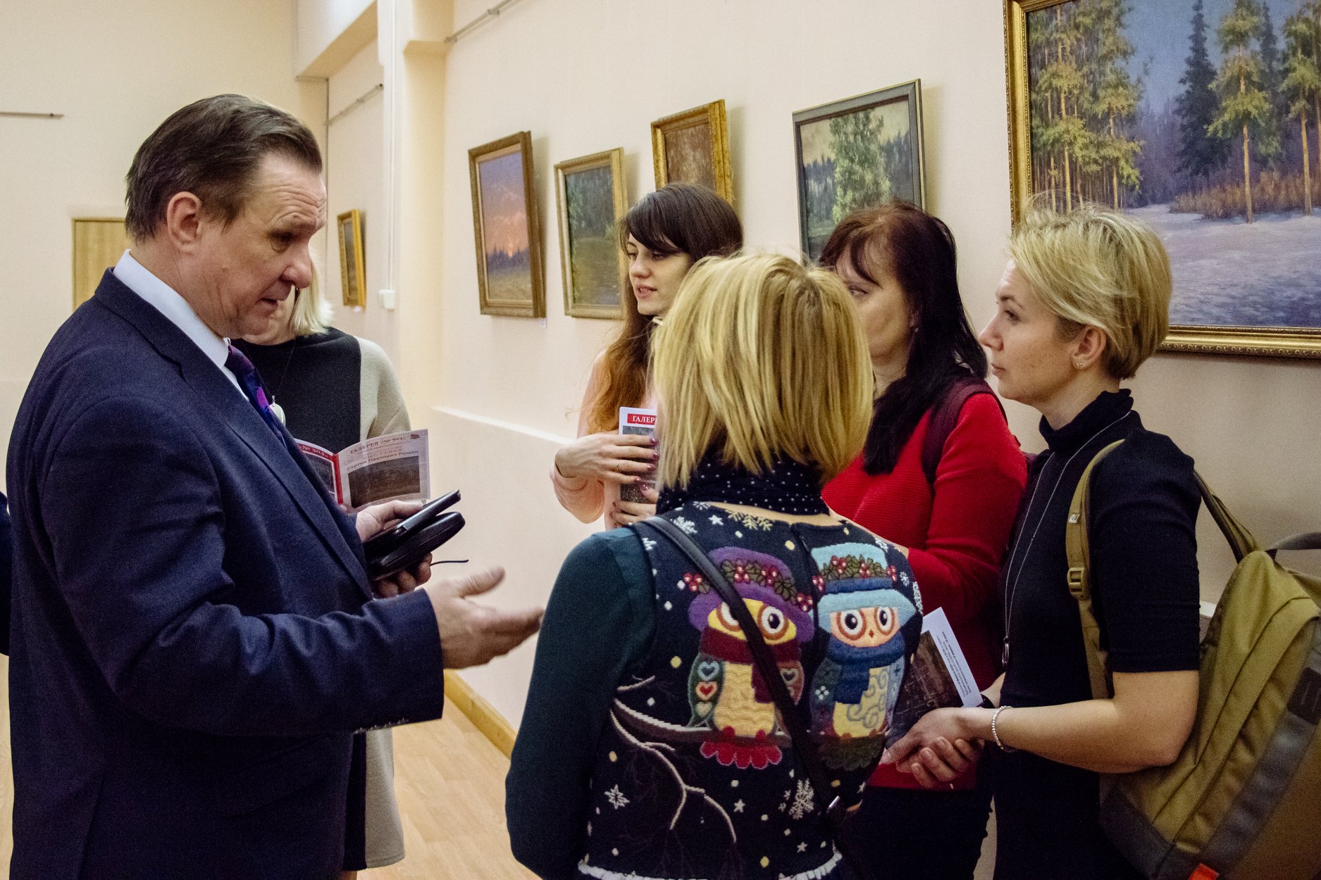 12.02.2020 С. Рощин. Выставка. Галерея 5047