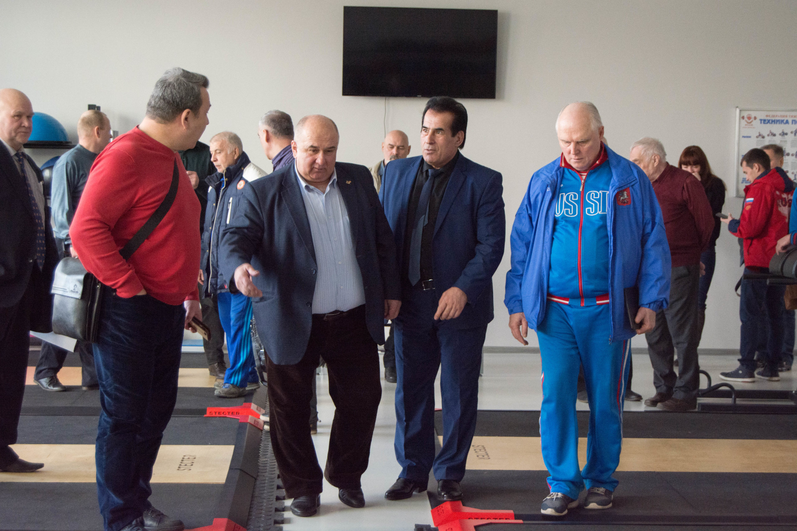 Заседание президиума федерации тяжелой атлетики в ИЕСТ