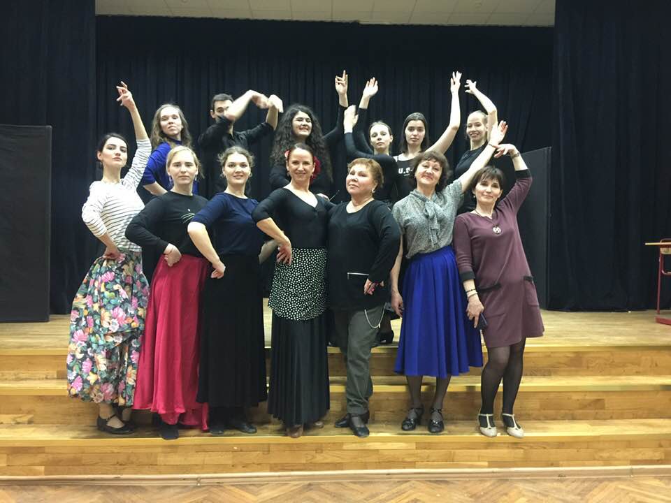 27.02.2020 Юлия Кругляк. Мастер-классы по фламенко. ИКИ1