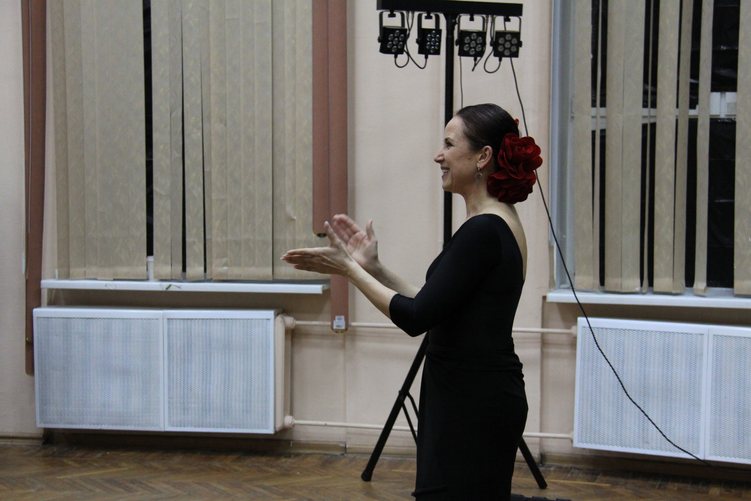 27.02.2020 Юлия Кругляк. Мастер-классы по фламенко. ИКИ33