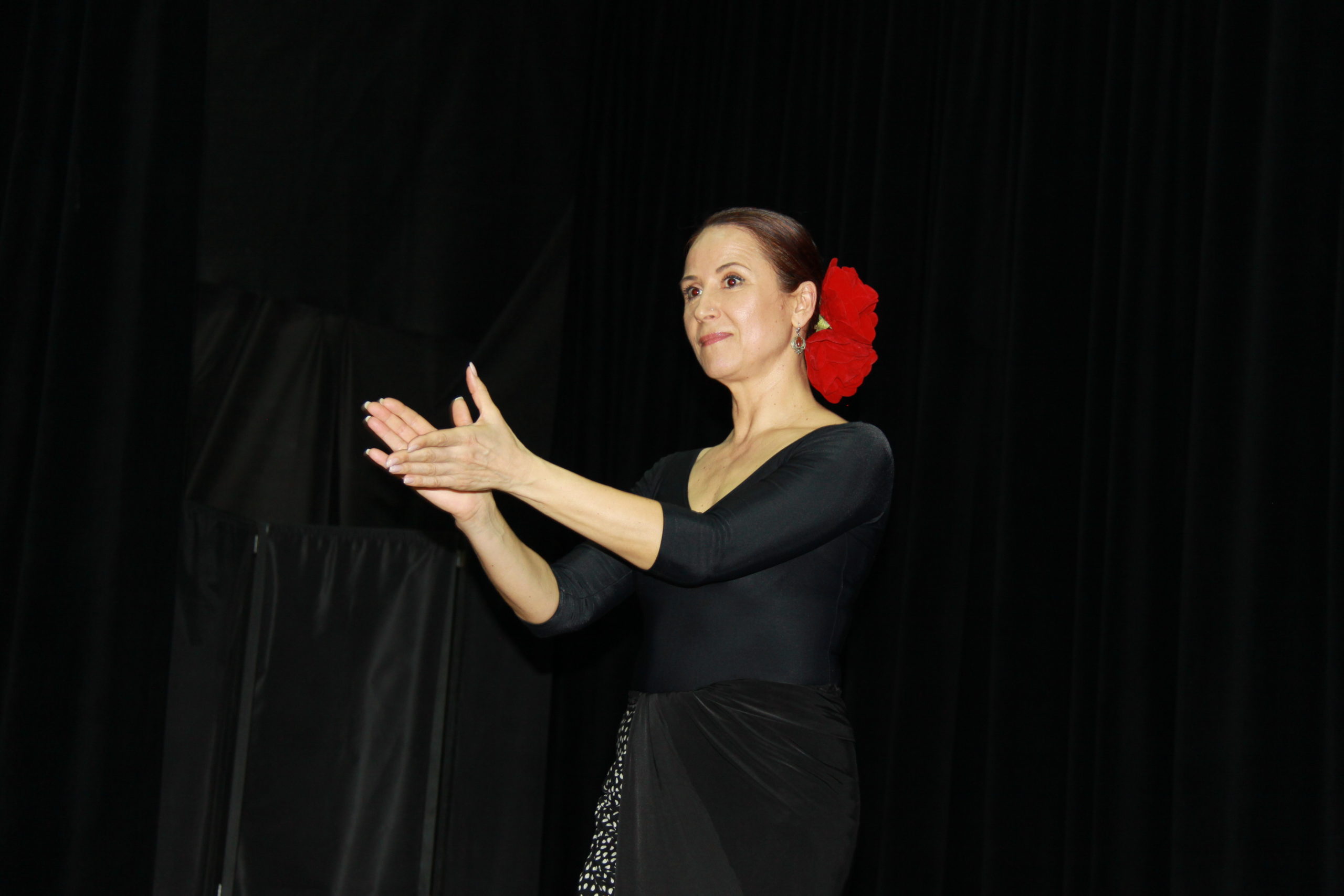 27.02.2020 Юлия Кругляк. Мастер-классы по фламенко. ИКИ41