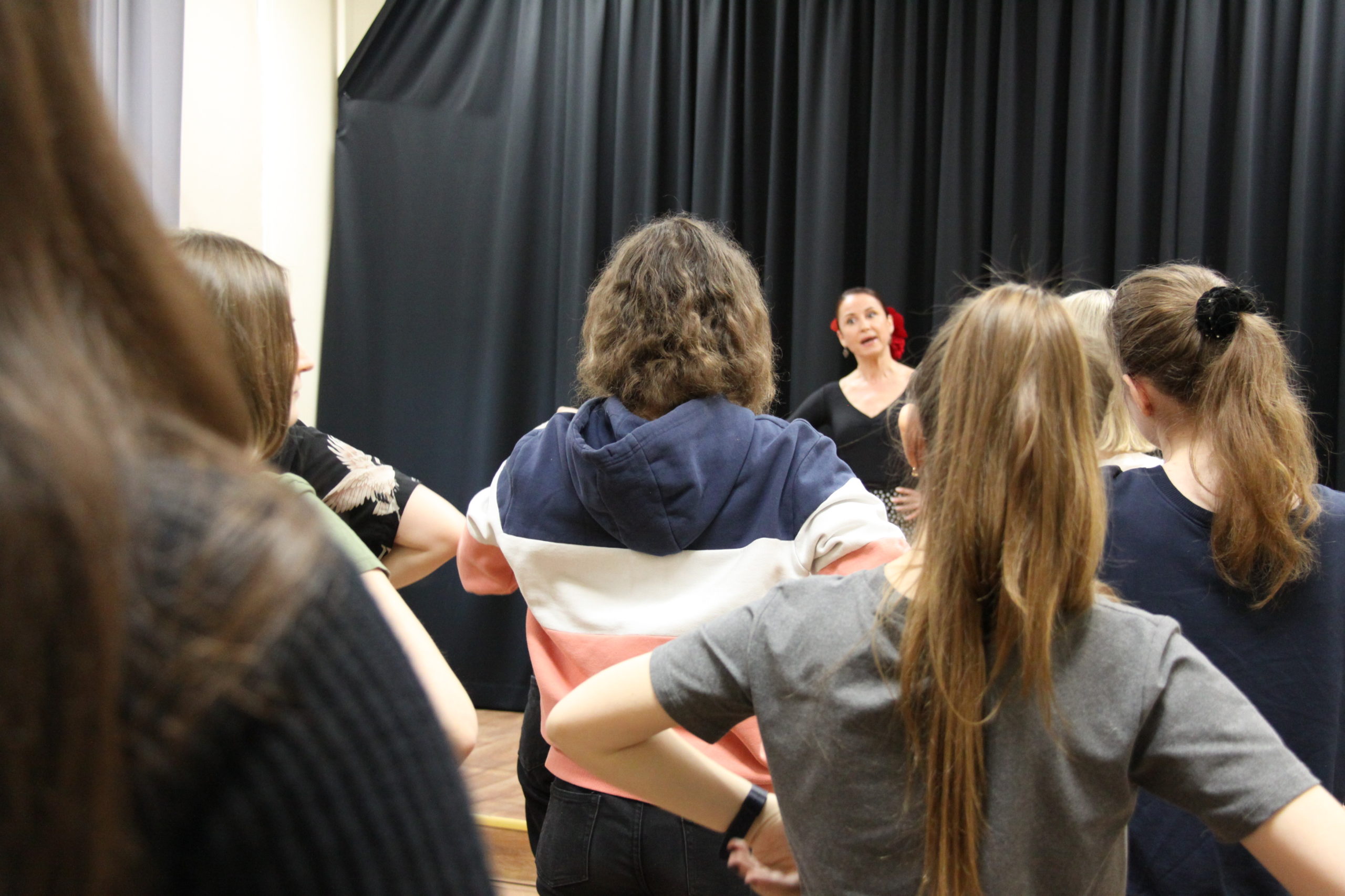 27.02.2020 Юлия Кругляк. Мастер-классы по фламенко. ИКИ7