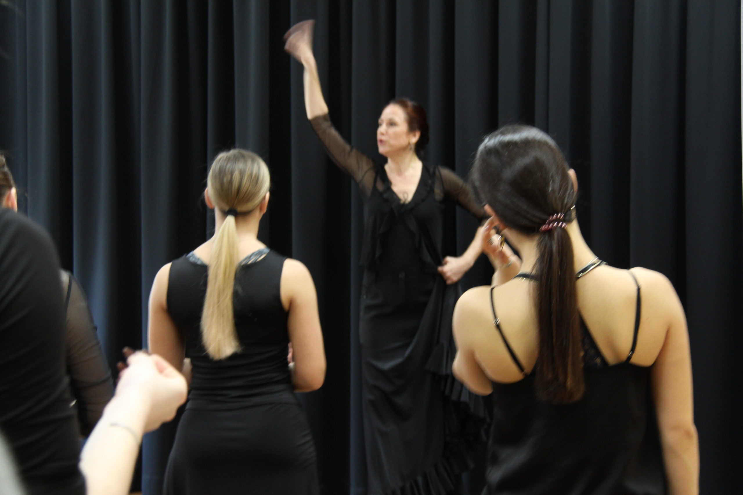 29.02.2020 Юлия Кругляк. Мастер-классы по фламенко. ИКИ5