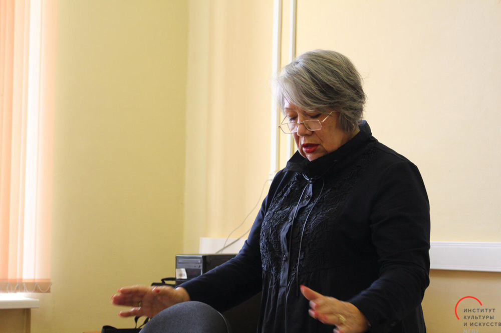 Поэтесса Ольга Ильницкая в&nbsp;гостях в&nbsp;ИКИ