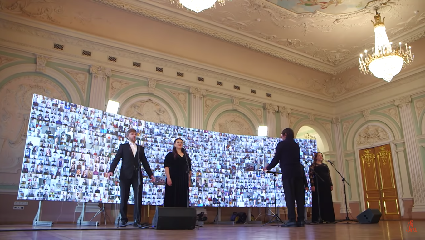 Хор МГПУ спел «День Победы» в онлайн-проекте Юрия Башмета