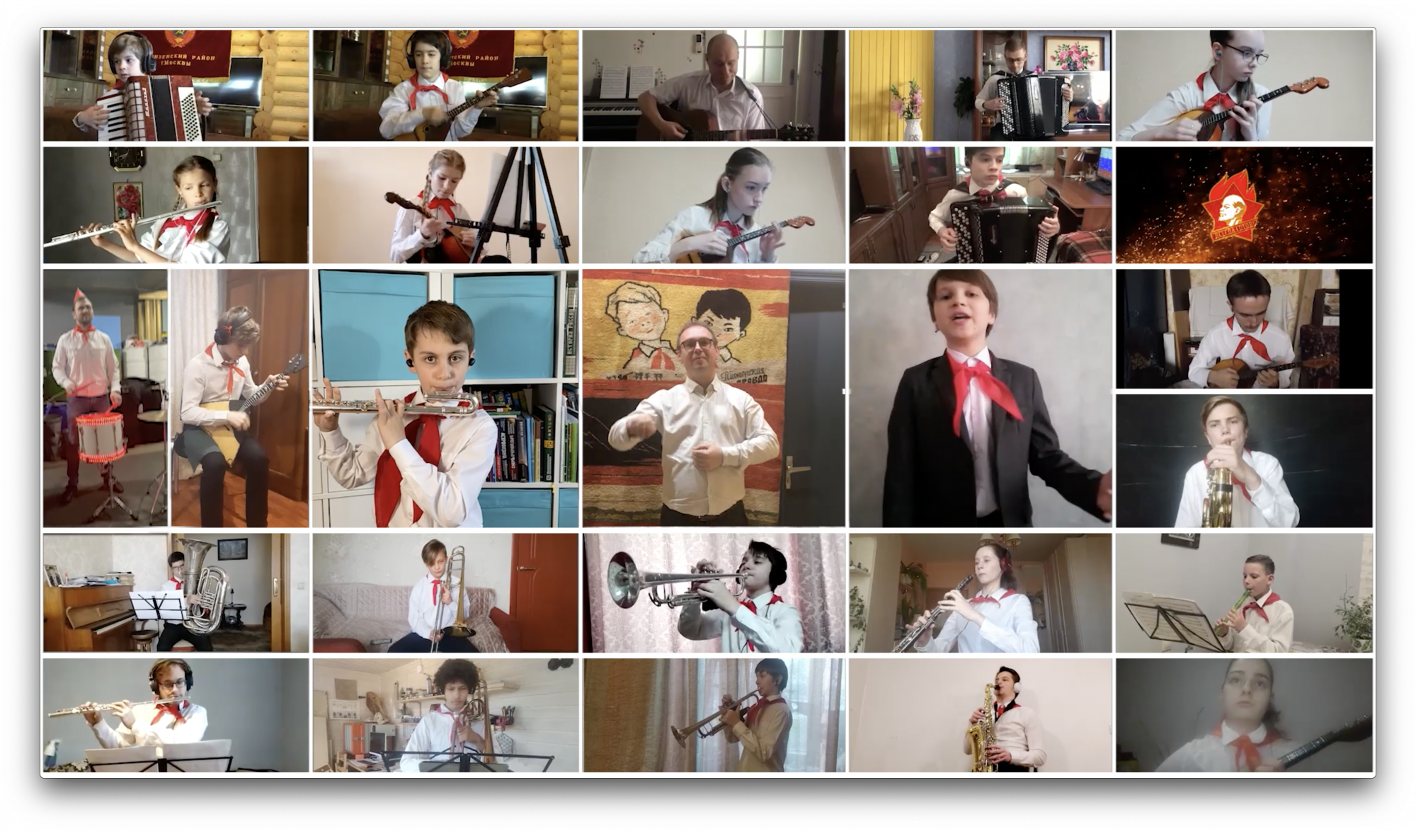 Музыкальное поздравление с днем Пионерии