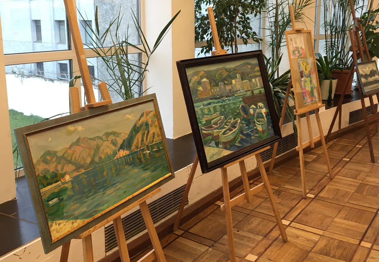 16Открытие выставки Н.Зинченко в ЦДРИ. 01.11.19 ИКИ МГПУ